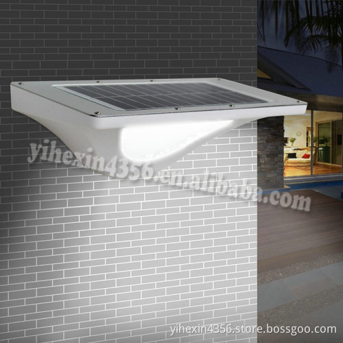 Boruit SL820 Hot Sale Outdoor Garden Solar Led Sensor Wall Lamp